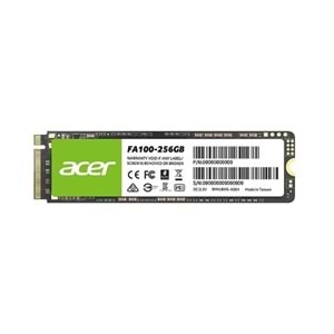 Acer 256GB FA100 3300mb/s 2700mb/s PCIe NVMe M2 Ssd Harddisk