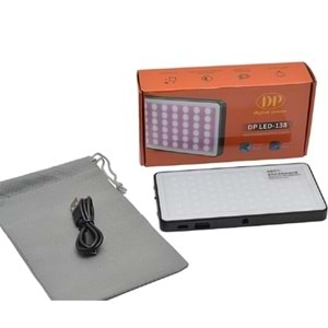 Dp Led-138 RGB Kendinden Bataryalı Led Işık