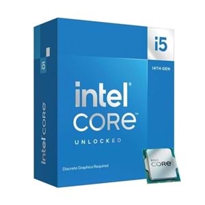 Intel (14.Nesil) Raptor Lake i5-14400F 1.8GHz 4.7GHz 20mb 1700P İşlemci Tray (Fansız)