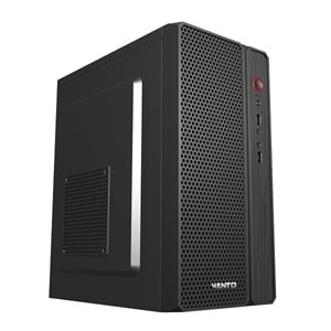 Vento VS118S 350W Peak Siyah Mini Tower M-ATX Kasa