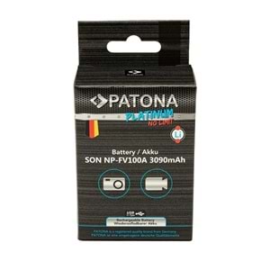 Patona NP-FV100 Sony Uyumlu Batarya 3090mAh