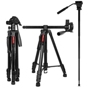 Kingjoy VT-890H Deve Boyu Profesyonel Tripod