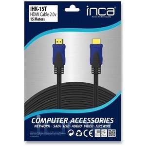 İnca IHK-15T 15Mt 2.0v 4k 2k & Full Hd Hdmi Kablo