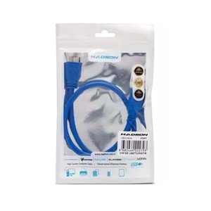 Hadron Hdx7503 Usb3.0 To Note4 Harddisk Kablosu 50Cm Mavi