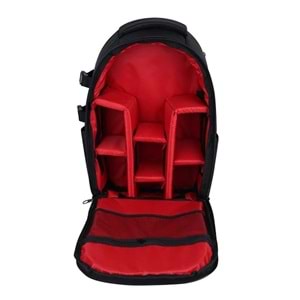 Canon DSLR Bölmeli Sırt Çantası V2