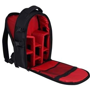 Canon DSLR Bölmeli Sırt Çantası V2