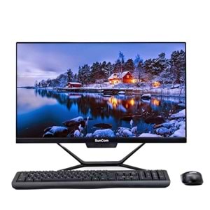 Suncom Nemesis SCA-111 i5-4570T 8GB 256GB SSD 23.8 Siyah DOS All in One PC