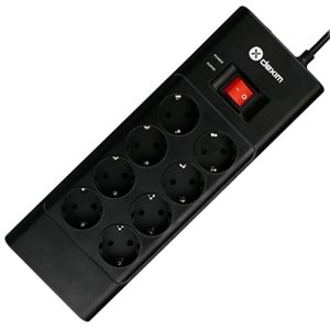 Dexim SP08DG 8 Port Akım Koruyucu Anahtarlı Priz