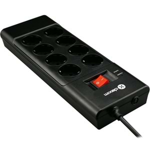 Dexim SP08DG 8 Port Akım Koruyucu Anahtarlı Priz