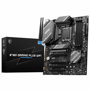 Msi B760 Gaming Plus Wifi DDR5 6800MHZ 2XHDMI 2XDP 2XM.2 USB 3.2 MATX 1700P (12. 13. 14. Nesil İşlemci Uyumlu)