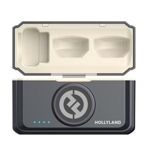 Hollyland Lark M2 Combo Kablosuz Mikrofon Sistemi Siyah