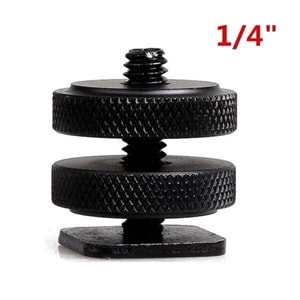 Fotga V02 1/4 İnç Erkek Vida to Hot Shoe Çevirici