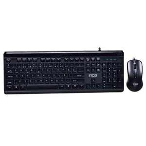 İnca IMK-377 Wired Slim Chocolate Dizayn Q Kablolu Klavye + Mouse
