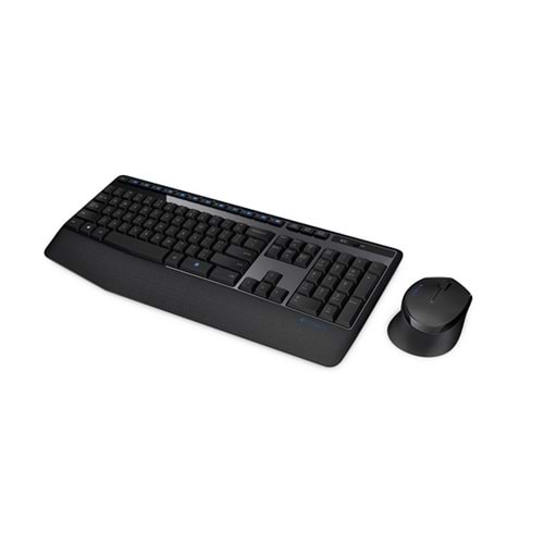 Logitech Mk345 Q Türkçe Kablosuz Multimedya Siyah Klavye+ Mouse