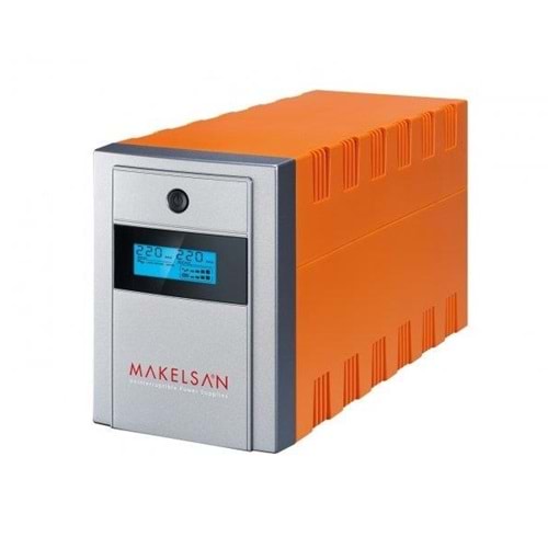 Makelsan Lion X 2200 Va Lcd/Usb (2X12V 9Ah Akü) Line Interactive 4/8 Dk. Ups