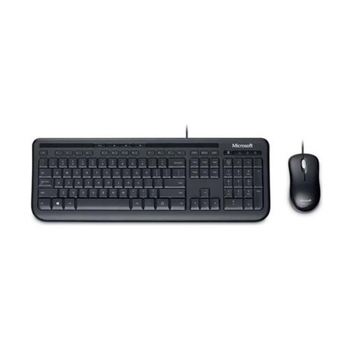 Microsoft 3J2-00018 Q Türkçe Usb Standart Siyah Klavye+ Mouse