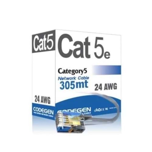 Codegen COD501 Cat5E Utp 305 Metre 24Awg Network Kablosu
