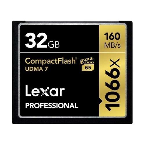 Lexar 32Gb 160Mb/s 1066X UDMA 7 CF Hafıza Kartı