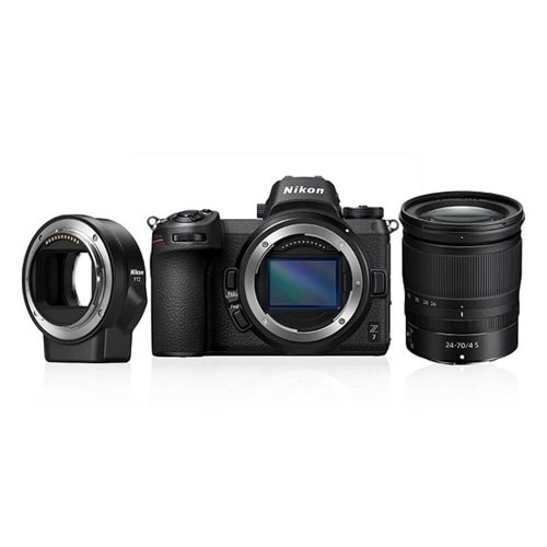 Nikon Z 7 Body Z 24-70/f4 Lens FTZ Adapter Fotoğraf Makinesi