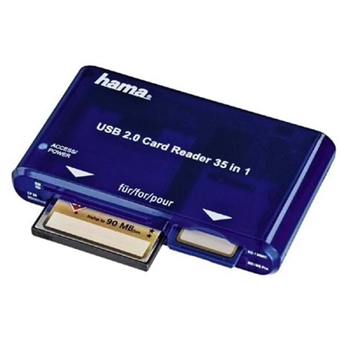 Hama USB 2.0 Kart Okuyucu 55348 SD/CF