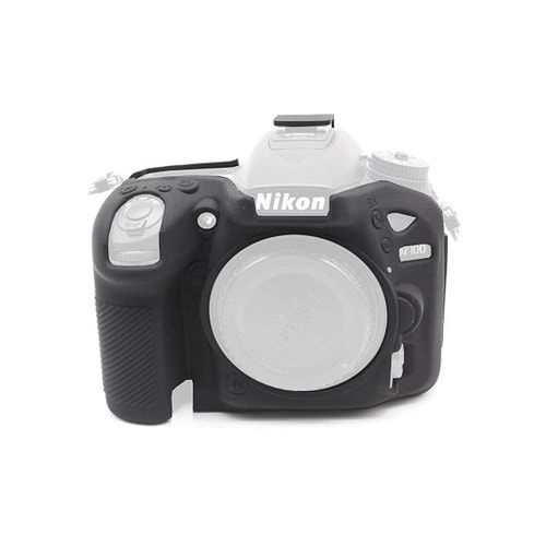 Dp Nikon D7100 D7200 Silikon Kılıf (Siyah)