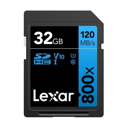 Lexar 32Gb 120Mb/s 800x U1 V10 SD Hafıza Kartı