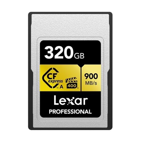 Lexar 320GB Professional CFexpress Type A Card Gold Series
