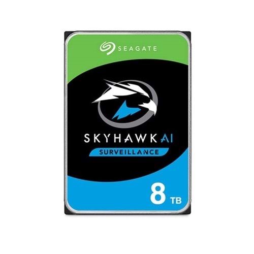Seagate ST8000VE001 SKYHAWK 3.5 8TB 7200rpm 256mb SATA 7/24 Harddisk