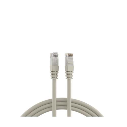 ODS CAT6 UTP LSZH Bakır 5 Metre Gri Patch Cord