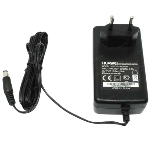 Huawei 12V 2 Amper Plastik Adaptör HW-120200E6W