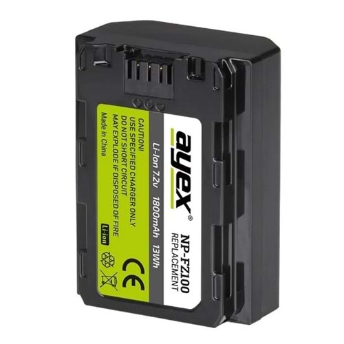 Ayex NP-FZ100 Batarya 1800mAh