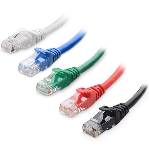 ODS CAT6 UTP LSZH Bakır 1 Metre Beyaz Patch Cord