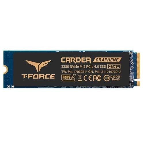 Team TM8FPL001T0C127 Z44L M.2 1TB (3500/2700MB/s) PCIe NVMe SSD Disk (22x80MM) Kutusuz