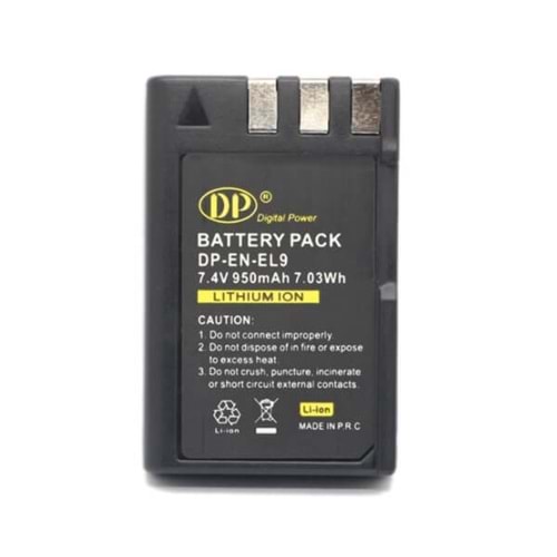 Dp EN-EL9 Nikon Uyumlu Batarya