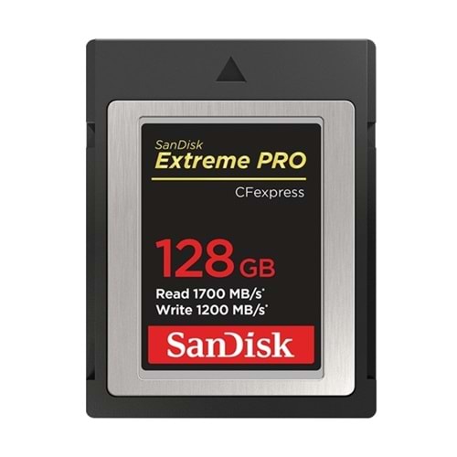 SanDisk 128GB Extreme PRO CFexpress Type-B Kart