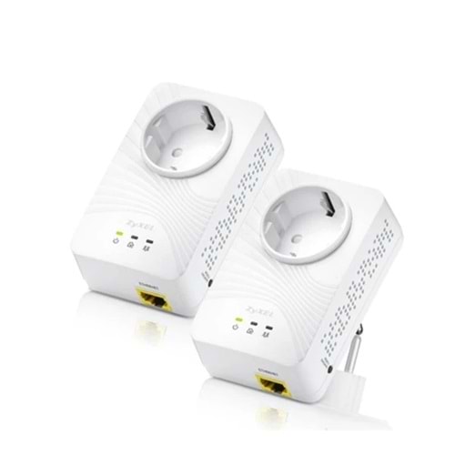 Zyxel PLA-4211 500Mbps HomePlug AV Powerline Ethernet Adaptör Kiti