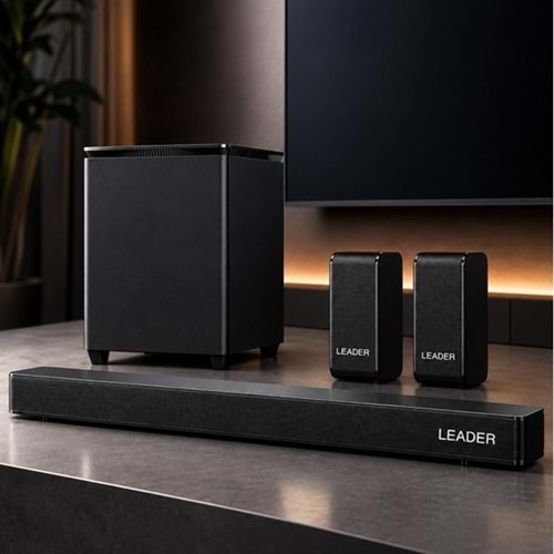 Leader SB-41 5.1 Soundbar Bt USB Optik Arc Aux Ses Sistemi