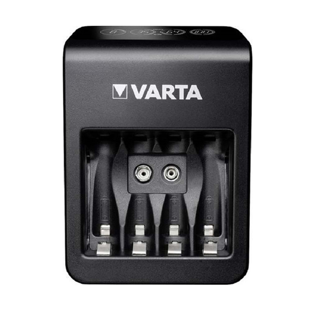 Varta LCD Plug+ Plus Şarj Cihazı + 4x2100 mAh AA Büyük Kalem Pil