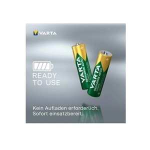 Varta 2700 mAh AA HR6 NiMH 1.2V Şarj Edilebilir Pil (2 Adet)