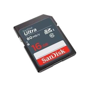 Sandisk 16GB Ultra SDXC 80MB/S Class10 Hafıza kart SDSDUNS-016G-GN3IN