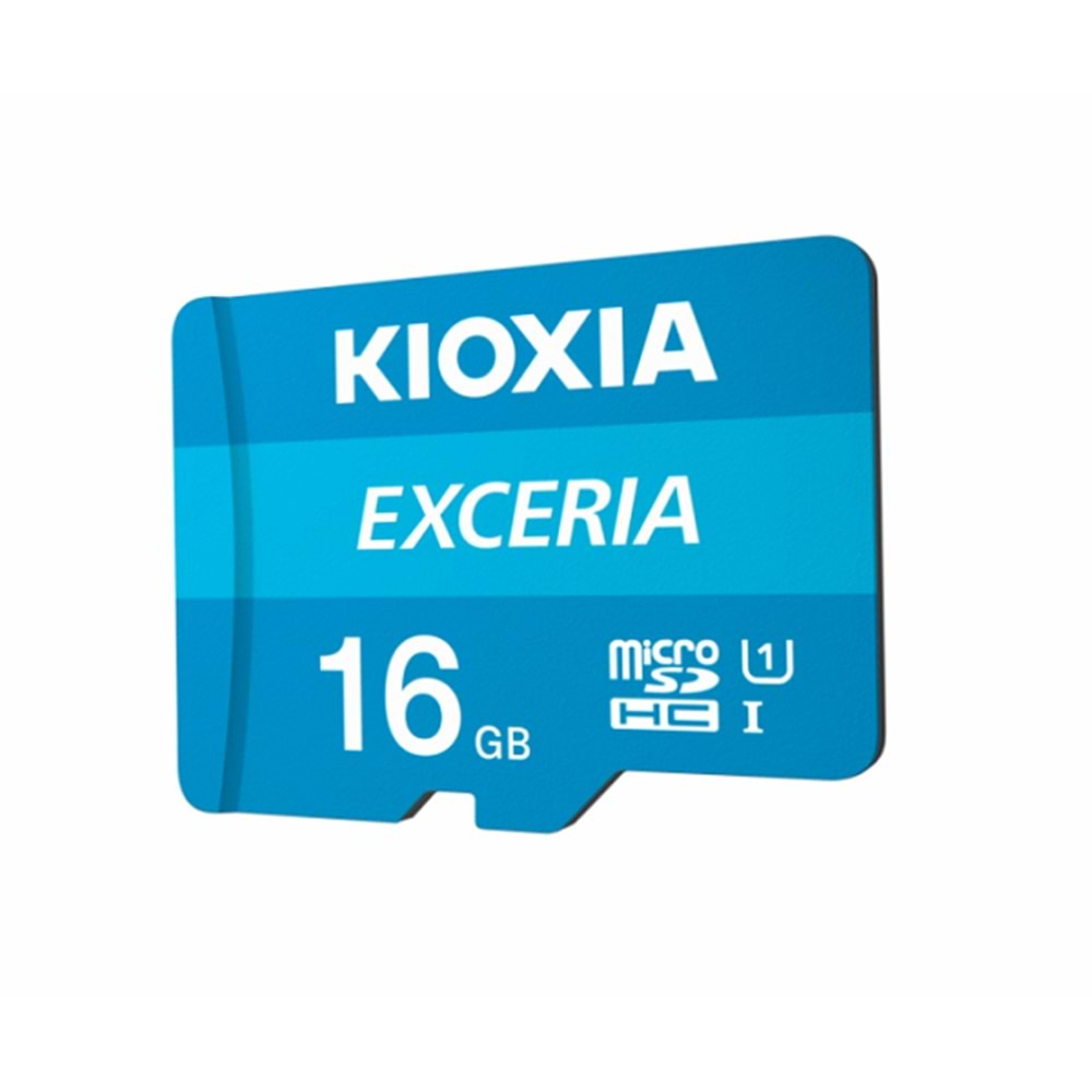 Kioxia 16GB Exceria Micro Sdhc Uhs-1 Class 10 100MB/S LMEX1L016GG2 Hafıza Kart