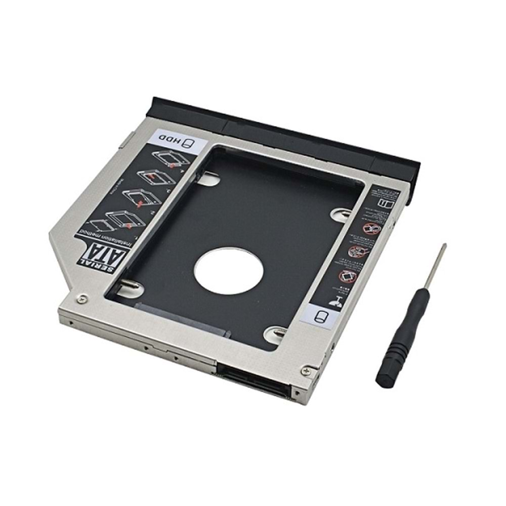 Qport Q-HDK9 9.5Mm Sata Notebook Hdd/Ssd Uyumlu Çevirici Yuva