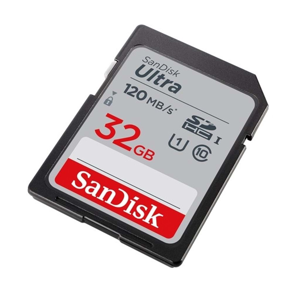 Sandisk 32GB Ultra Class 10 120MB/S Hafıza Kartı (SDSDUN4-032G-GN6IN)