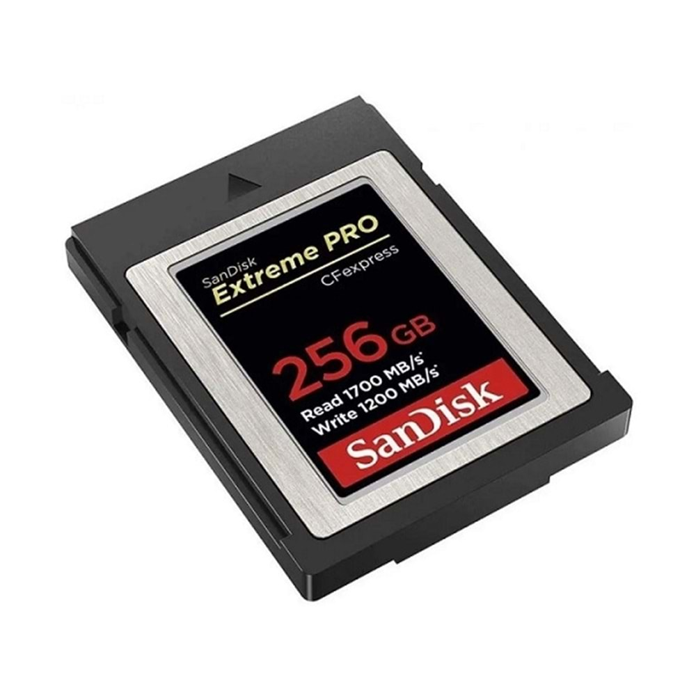 Sandisk 256GB Extreme Pro 1700/1200 Cfexpress Compact Flash Kart (SDCFE-256G-GN4NN)