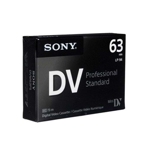 Sony Mini Dv Profesyonel Dijital Kamera Kaseti