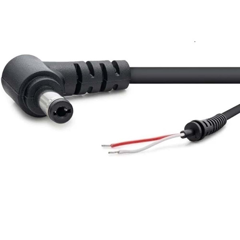 5.5mm x 2.5mm 1.2Mt L-Tıp Notebook Adaptör Kablosu