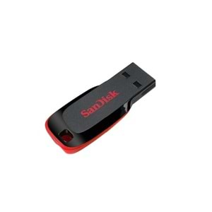 SanDisk 128GB Cruzer Blade Usb 2.0 Bellek (SDCZ50-128G-B35)