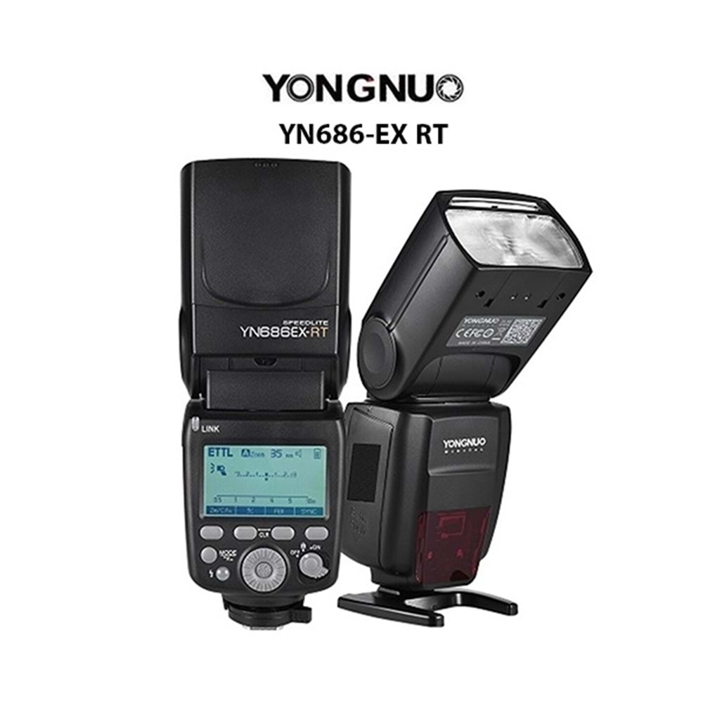 Yongnuo YN686EX-RT Canon Uyumlu Tepe Flaşı