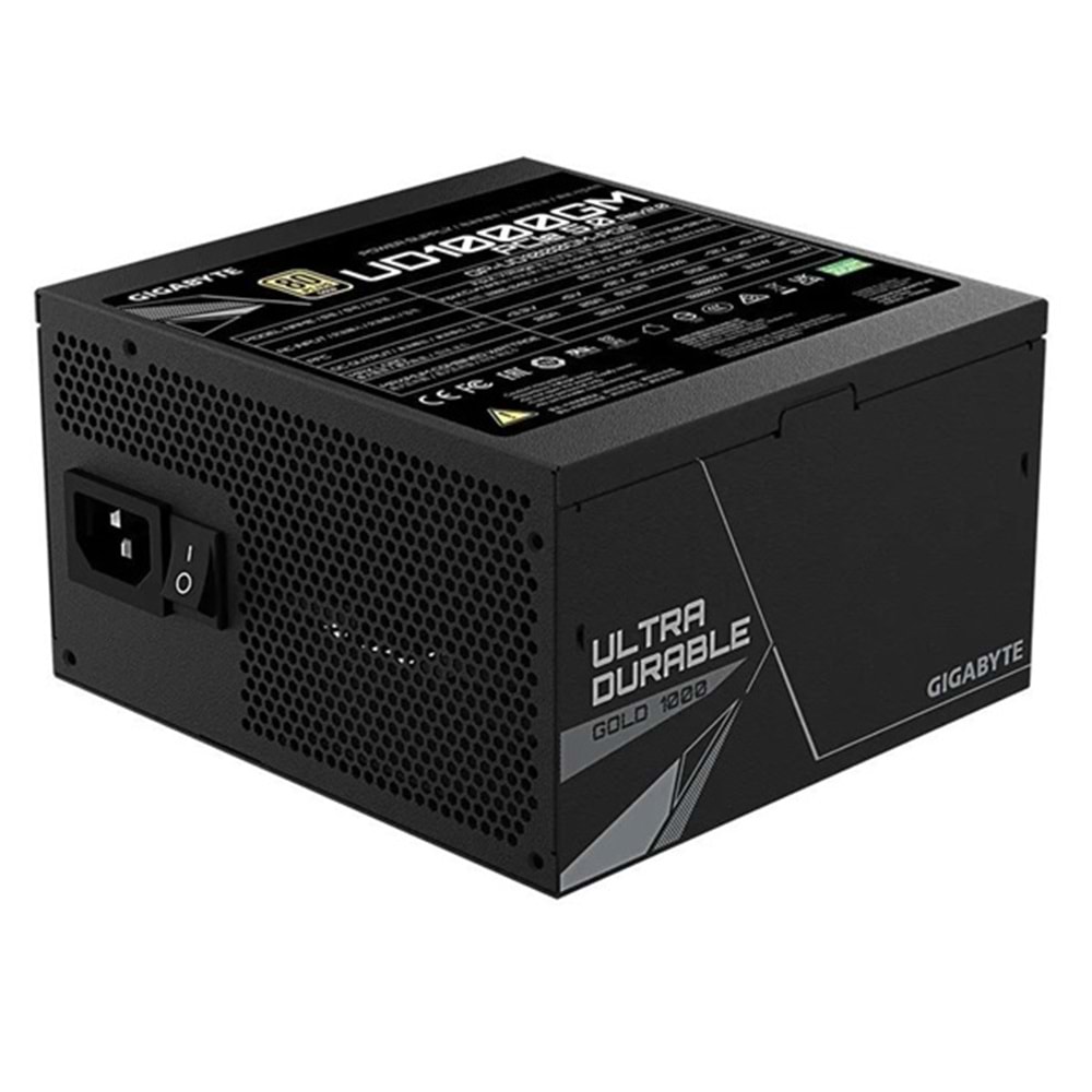 Gigabyte GP-UD1000GM 1000W 80+ Gold Siyah Power Supply