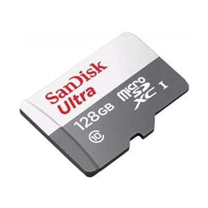 Sandisk 128GB Ultra Micro Sdhc Uhs-1 Class 10 100MB/S SDSQUNR-128G-GN6MN Hafıza Kart